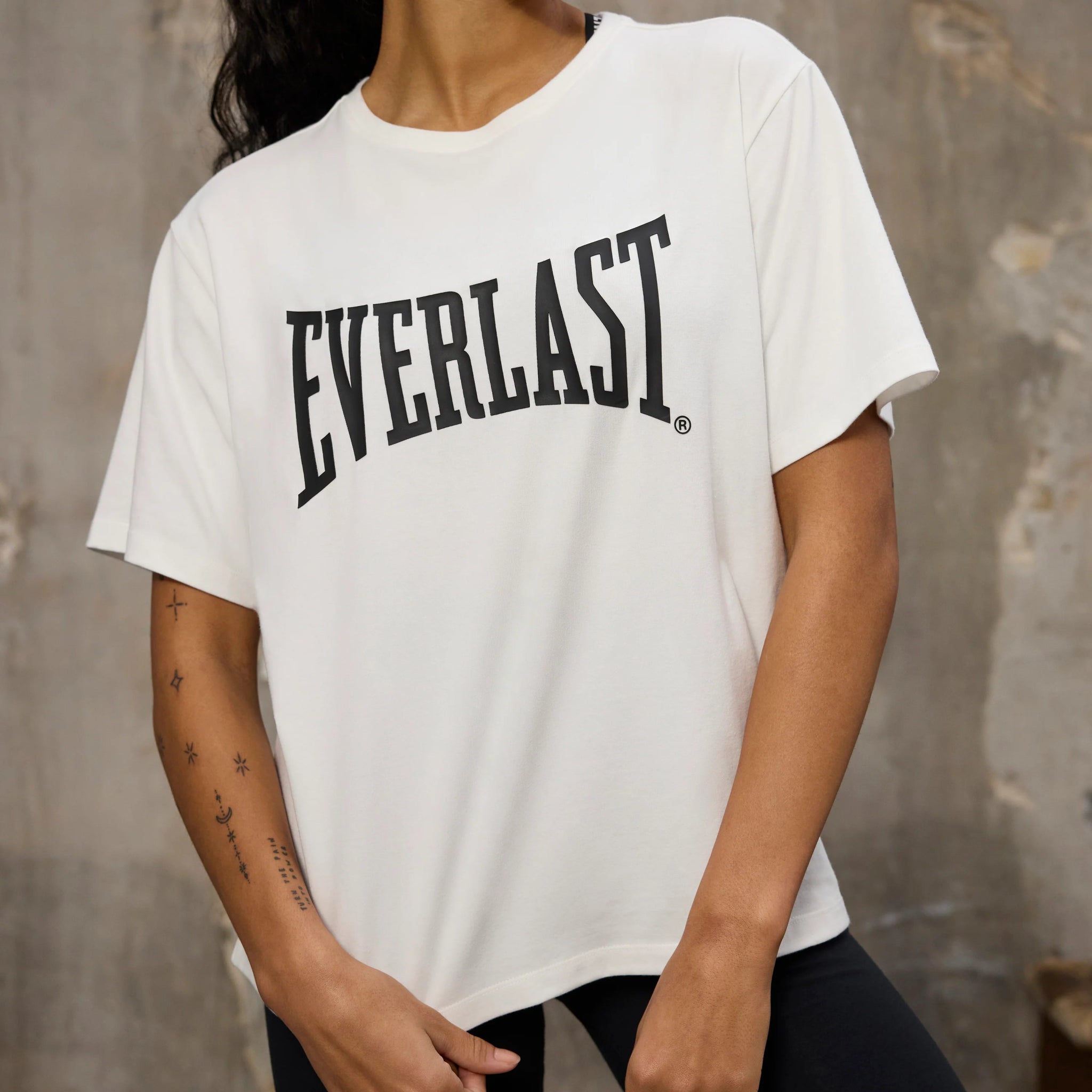EVERLAST Oversized T - skjorte logo - CombatStore.no