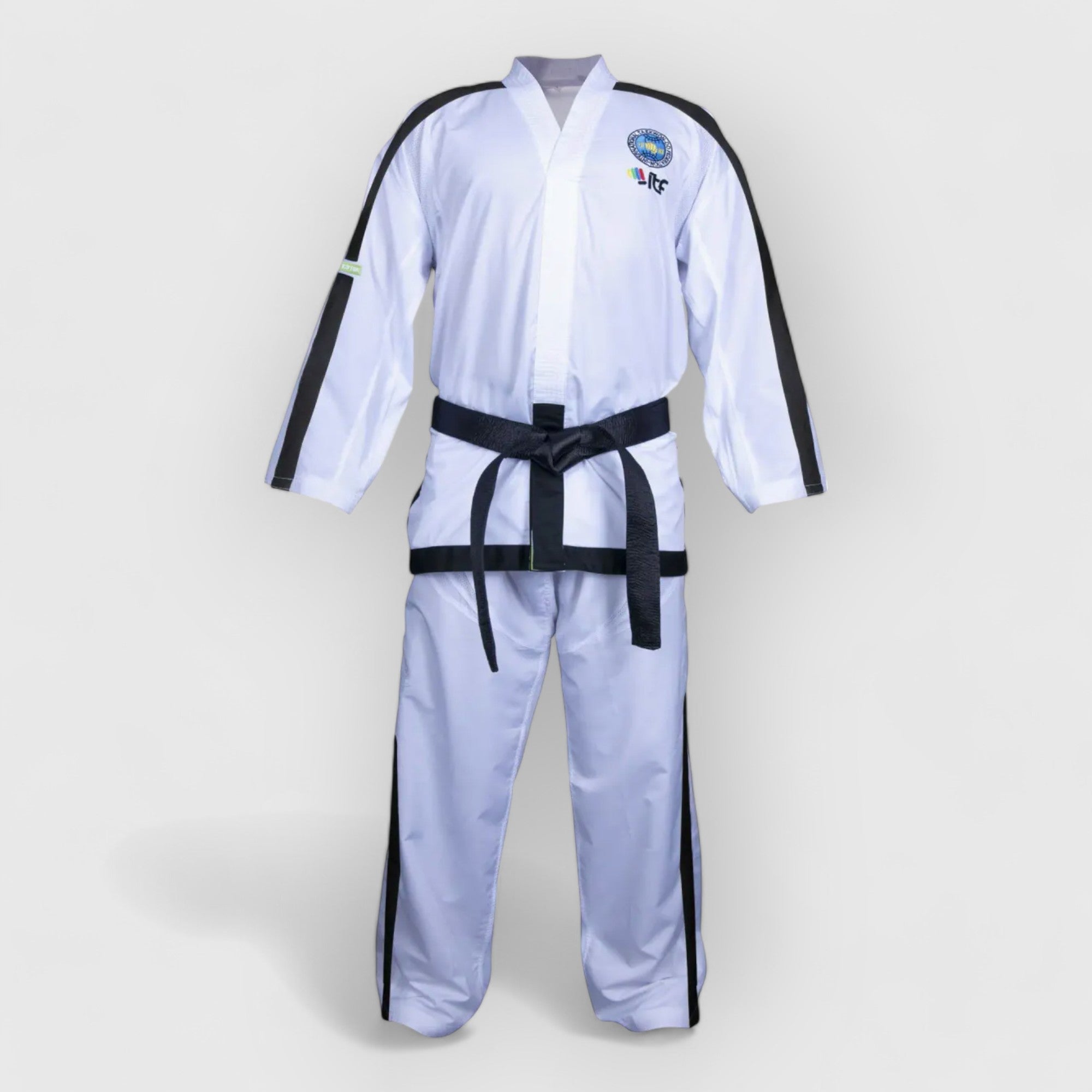 TOP TEN Instructor ITF Taekwondodrakt 4 - 6 DAN - Green - CombatStore.no