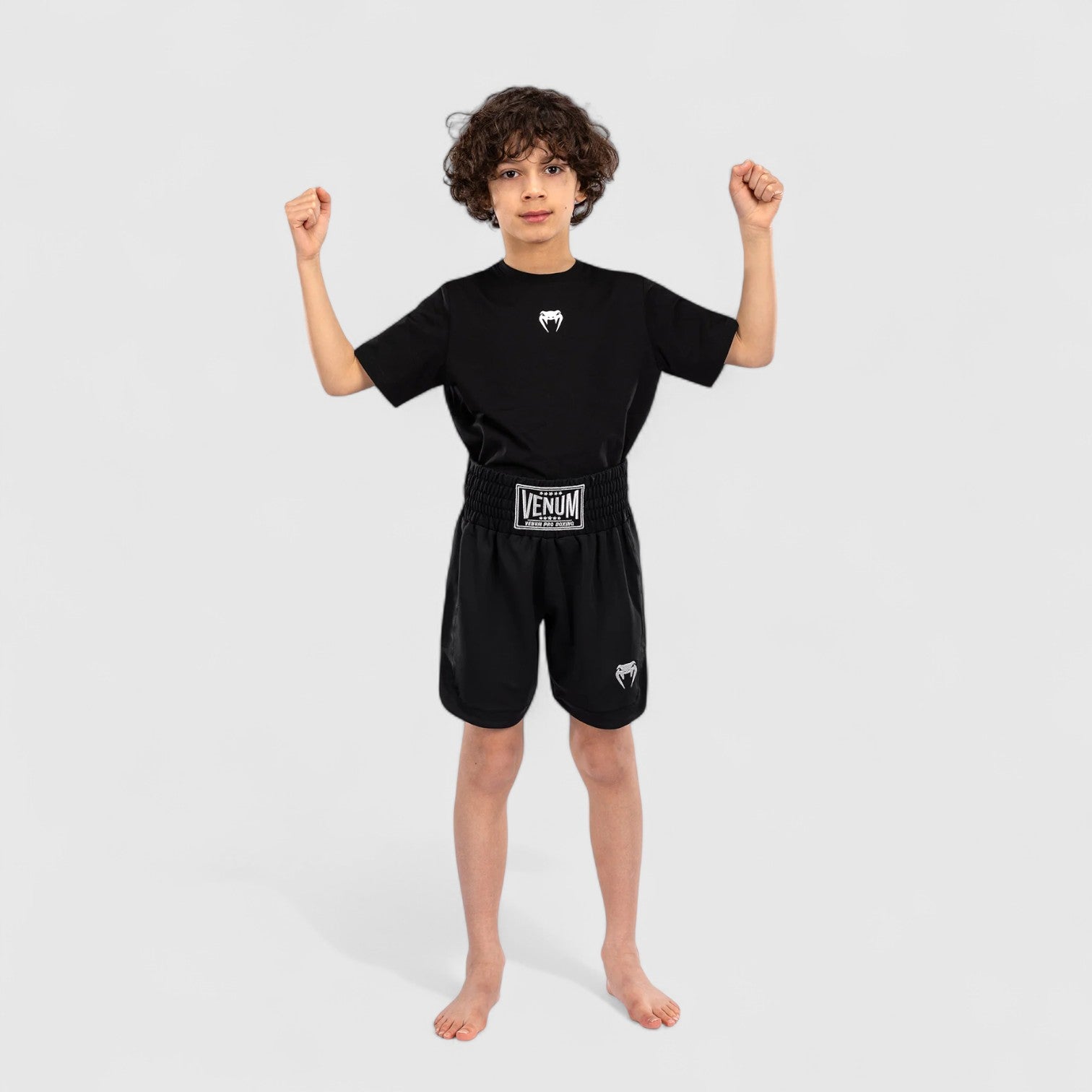 VENUM Classic Kids bokseshort - Svart - CombatStore.no