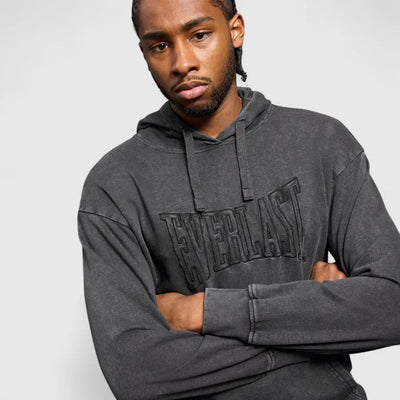 EVERLAST WASHED EMB SWEAT HOODIE - CombatStore.no