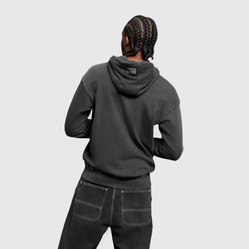 EVERLAST WASHED EMB SWEAT HOODIE - CombatStore.no