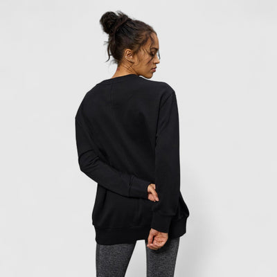 EVERLAST Womens Oversized Greatness Is Within Crew Sweat - CombatStore.no