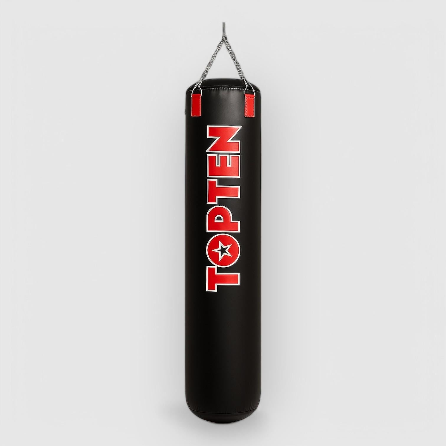 TOP TEN 180 cm Boksesekk Svart og Rød - CombatStore.no