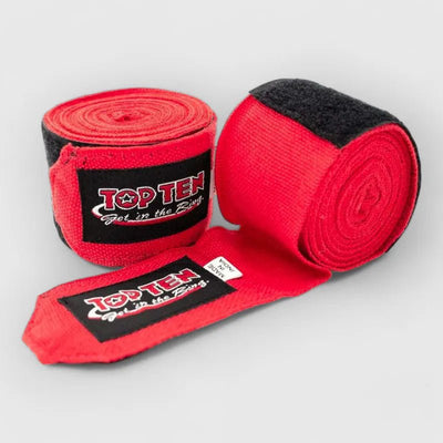 TOP TEN Elastisk Boksebandasje for Beskyttelse og Håndleddsstøtte - CombatStore.no