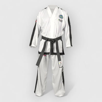 TOP TEN Elite Instructor Diamond ITF Taekwondodrakt 4 - 6 Dan - CombatStore.no