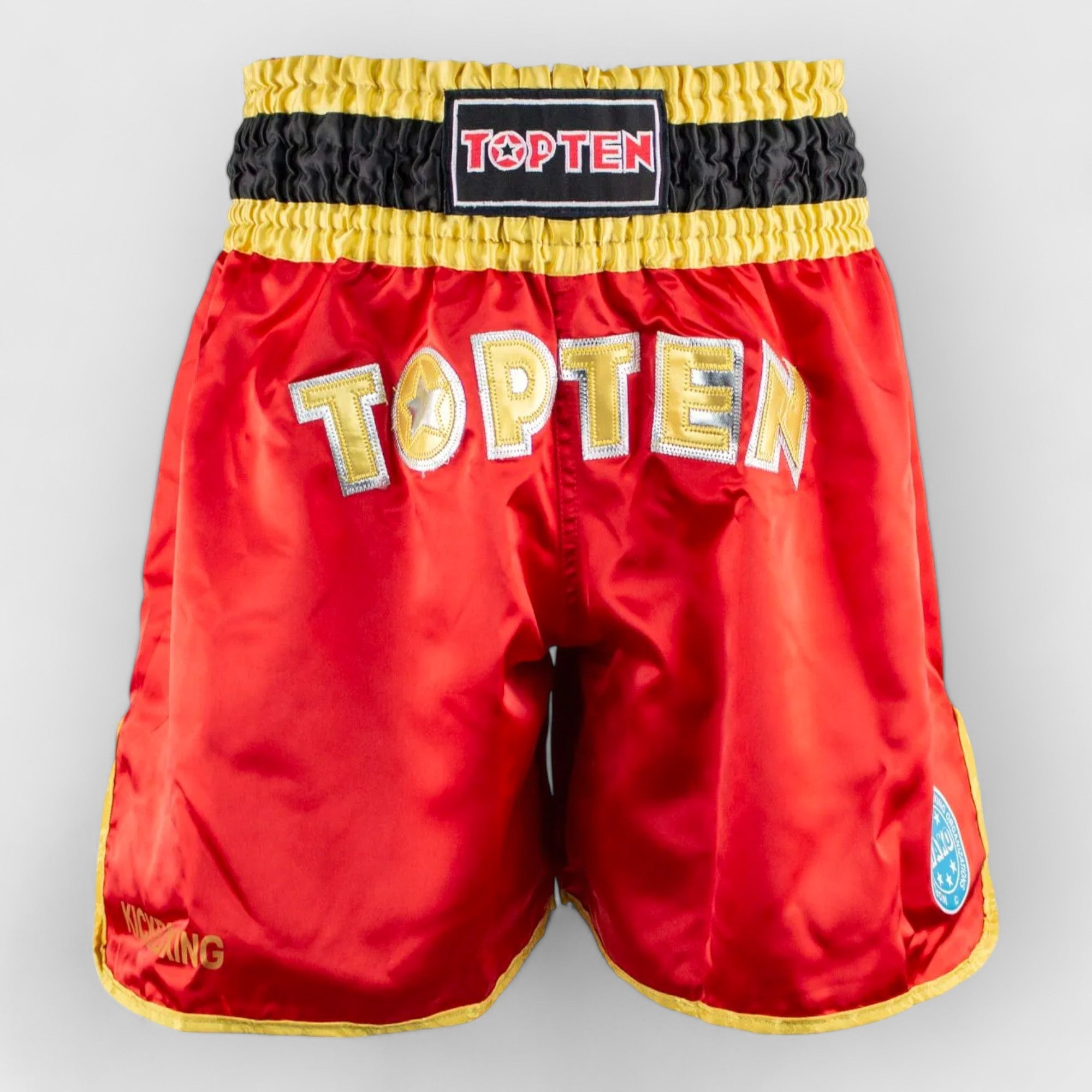 TOP TEN WAKO Kickboxing shorts m/UV LABEL - CombatStore.no