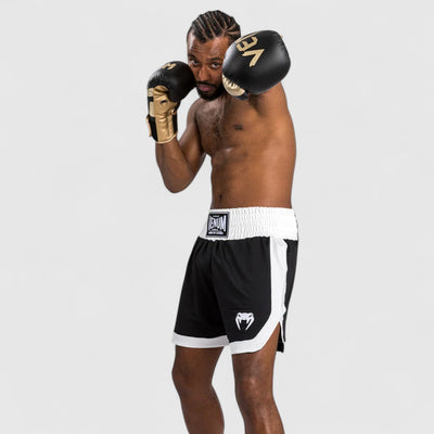 VENUM Classic bokseshort PRO Svart og Hvit - CombatStore.no