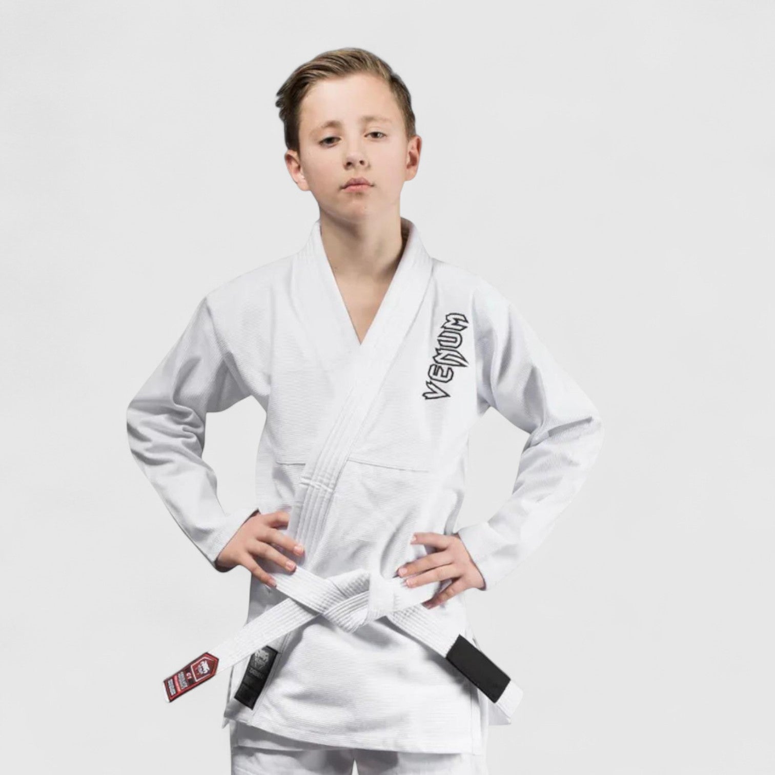 VENUM Contender BJJ GI Barnedrakt Hvit - CombatStore.no