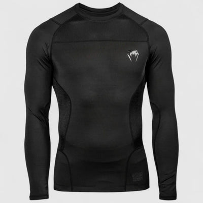 VENUM G - FIT Kompresjonstrøye/Rashguard - Lang arm Svart - CombatStore.no