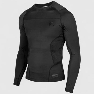 VENUM G - FIT Kompresjonstrøye/Rashguard - Lang arm Svart - CombatStore.no
