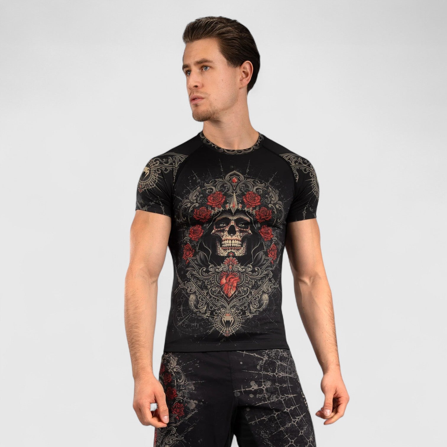 VENUM Santa Muerte 5.0 kortarmet Rashguard - CombatStore.no