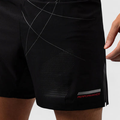 VENUM Tactical XT Fightshorts - Svart og Rød - CombatStore.no