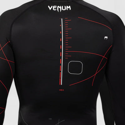 VENUM Tactical XT Rashguard med korte ermer Svart og Rød - CombatStore.no